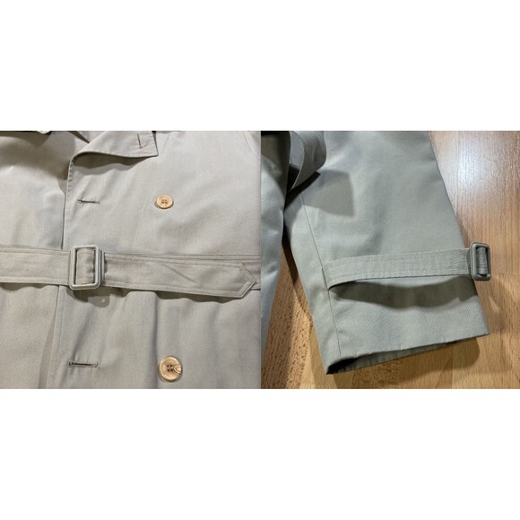 Brookcraft Full Length Trenchcoat (Men’s Size 40 Regular) Belt & Zip-Out Lining - Picture 7 of 8